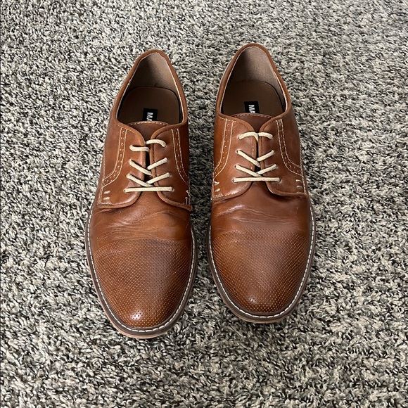 Madden | Men’s Brown Lace Up Dress Shoe - Picture 2 of 10